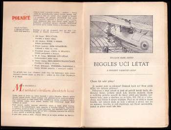 William Earl Johns: Biggles učí létat
