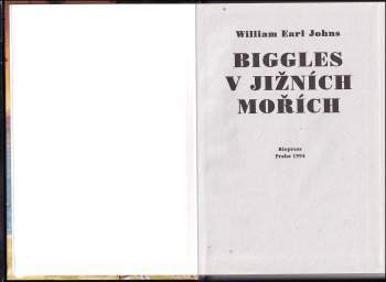 William Earl Johns: Biggles v jižních mořích