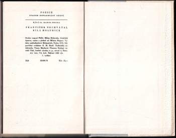 František Nechvátal: Bílá holubice