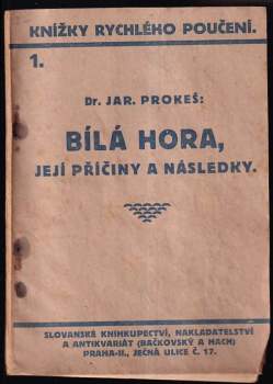 Jaroslav Prokeš: Bílá Hora