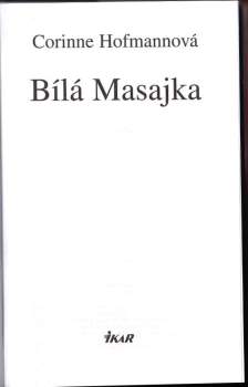 Corinne Hofmann: Bílá Masajka