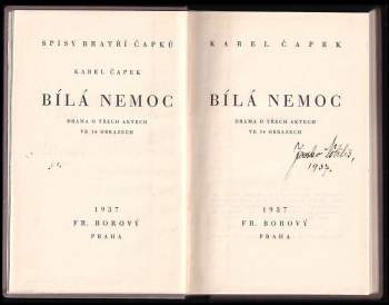 Karel Čapek: Bílá nemoc