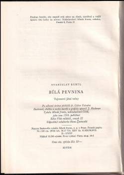 Stanislav Bártl: Bílá pevnina