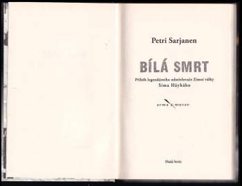 Petri Sarjanen: Bílá smrt