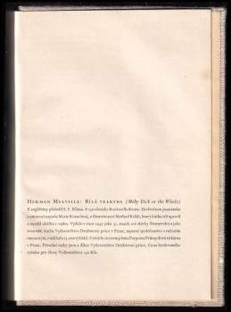 Herman Melville: Bílá velryba