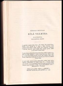 Herman Melville: Bílá velryba
