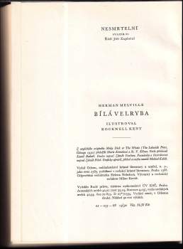 Herman Melville: Bílá velryba