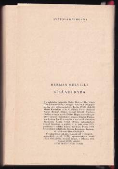 Herman Melville: Bílá velryba