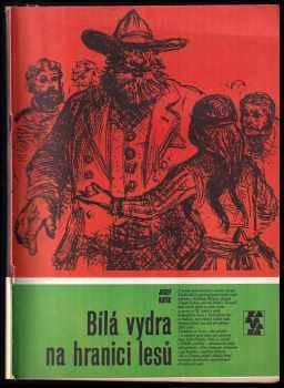 Bílá vydra na hranici lesů