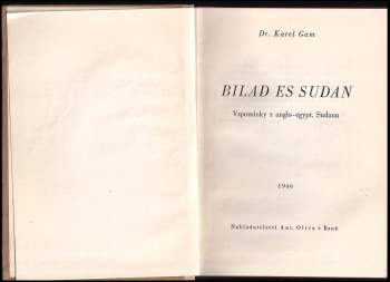 Karel Gam: Bilad es Sudan