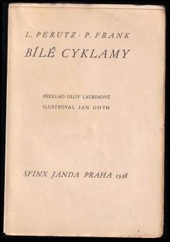 Leo Perutz: Bílé cyklamy