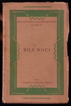 Fedor Michajlovič Dostojevskij: Bílé noci