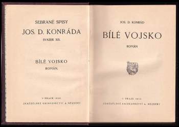 Josef Deograt Konrád: Bílé vojsko