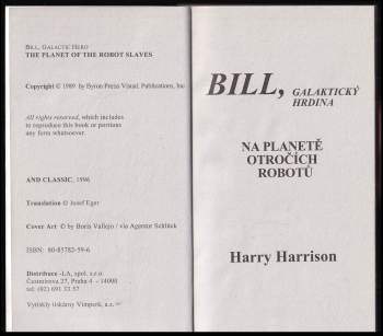Harry Harrison: Bill, galaktický hrdina