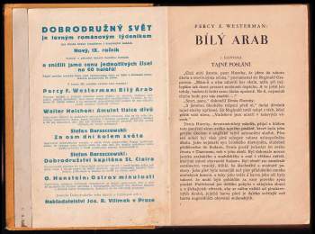 Percy F Westerman: Bílý Arab