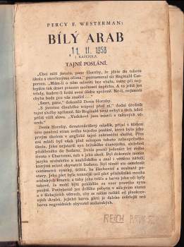 Percy F Westerman: Bílý Arab