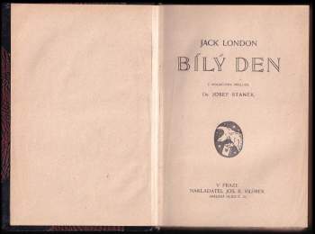 Jack London: Bílý Den