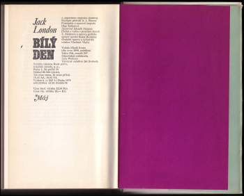 Jack London: Bílý den