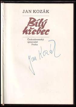Ján Kozák: Bílý hřebec
