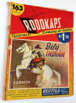 Eduard Kirchberger: Bílý indián - Romány do kapsy - Rodokaps 163 (6)  - ročník IV.