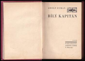 Adolf Zeman: Bílý kapitán