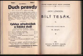 Jack London: Bílý tesák