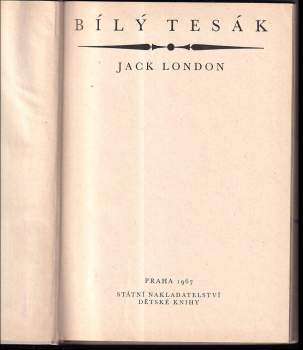 Jack London: Bílý tesák
