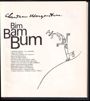 Christian Morgenstern: Bim, bam, bum