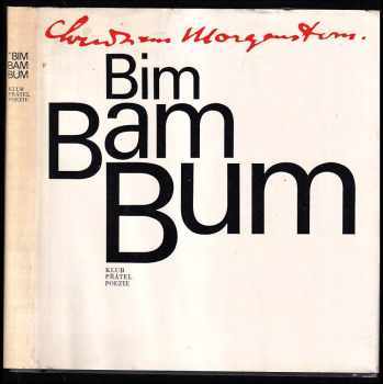 Bim, bam, bum - Christian Morgenstern (1971, Československý spisovatel) - ID: 59845