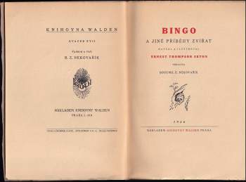 Ernest Thompson Seton: Bingo a jiné příběhy zvířat