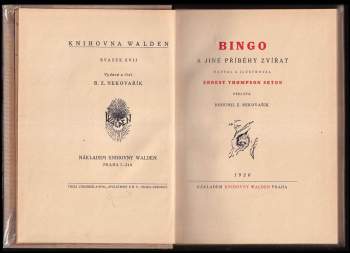 Ernest Thompson Seton: Bingo a jiné příběhy zvířat