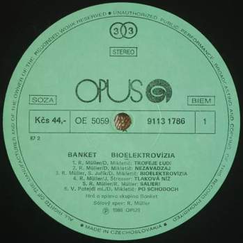 Banket: Bioelektrovízia