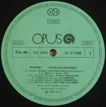 Banket: Bioelektrovízia