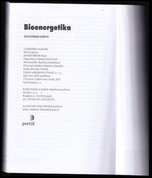 Alexander Lowen: Bioenergetika