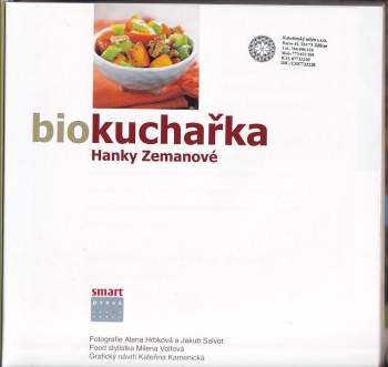 Hana Zemanová: Biokuchařka Hanky Zemanové