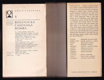 Gordon Rattray Taylor: Biologická časovaná bomba