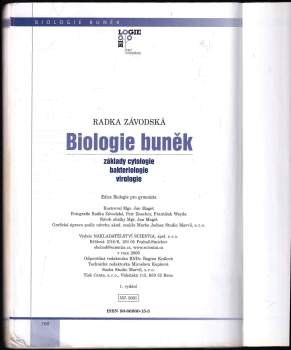 Radka Závodská: Biologie buněk