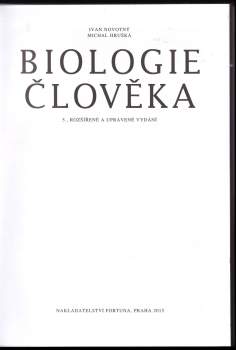 Ivan Novotný: Biologie člověka