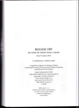 Bruce H Lipton: Biologie víry