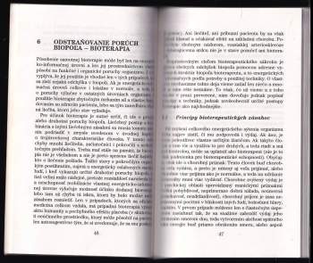 Teodor Rosinský: Bioterapia