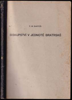 Biskupství v jednotě bratrské