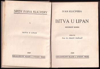Ivan Klicpera: Bitva u Lipan