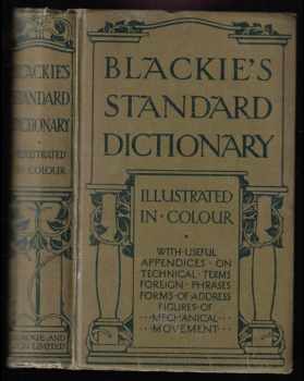 Blackie's Standard Dictionary with Fifteen Plates in Colour