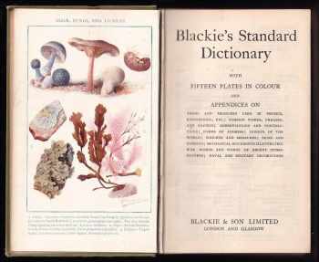 Blackie's Standard Dictionary with Fifteen Plates in Colour