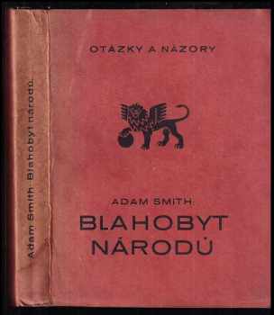 Josef Macek: Blahobyt národů : vybrané kapitoly