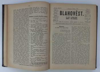 František Krasl: Blahověst - hlasy katolické, ročník 36., kompletní