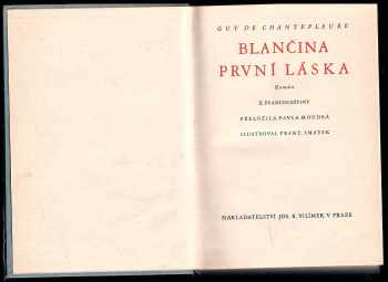 Guy de Chantepleure: Blančina první láska
