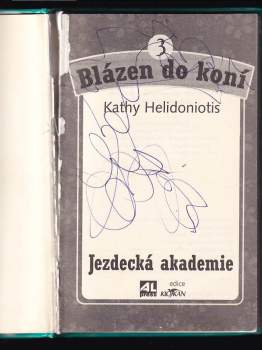Kathy Helidoniotis: Blázen do koní