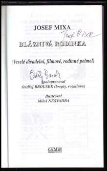 Josef Mixa: Bláznivá rodinka