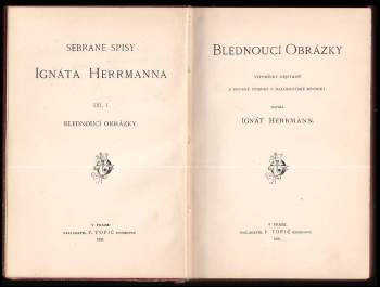 Ignát Herrmann: Blednoucí obrázky